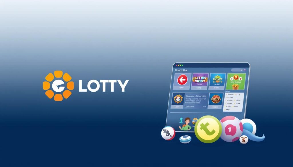 A sleek and modern illustration of a reputable online lottery platform. The foreground features a bold, minimalist logo and stylized icons representing various lottery games. The middle ground showcases a clean, user-friendly interface with intuitive navigation elements. The background subtly blends shades of blue and gray, conveying a sense of trustworthiness and professionalism. The lighting is soft and diffused, creating a warm and inviting atmosphere. The overall composition is balanced and visually appealing, reflecting the reliable and trustworthy nature of the "nhà cái lô đề uy tín" service.